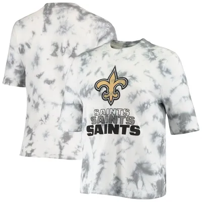 Lids New Orleans Saints Youth Team Tie-Dye T-Shirt - Black