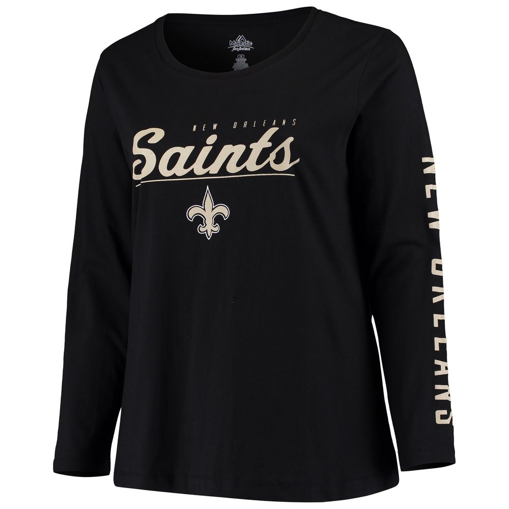 New Orleans Saints Fanatics Branded Long Sleeve T-Shirt - White