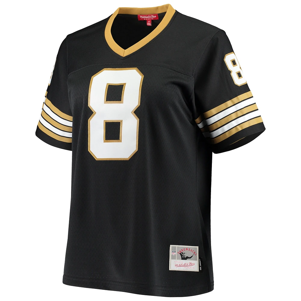 Women's Mitchell & Ness Archie Manning Black New Orleans Saints 1979 Legacy Replica Jersey