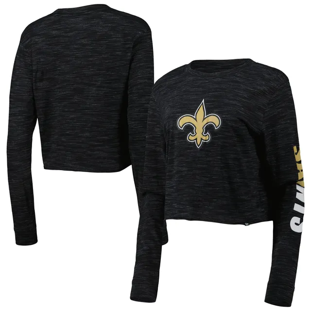 Lids New Orleans Saints Era Women's Plus Athletic Varsity Lace-Up V-Neck Long  Sleeve T-Shirt - Black