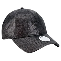Women's New Era Black New Orleans Saints Sparkly 9FORTY Adjustable Hat