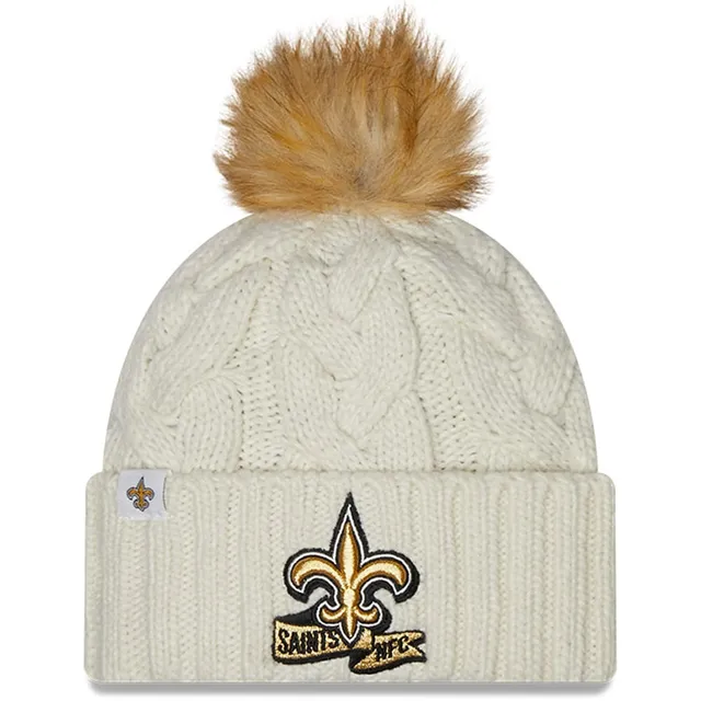 Dallas Cowboys New Era 2022 Sideline Cuffed Pom Knit Hat - Navy