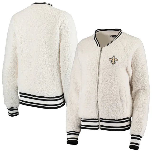 Pittsburgh Steelers Women's New Era Full Zip Varsity Sherpa