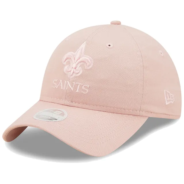 Women's New Era Cream New Orleans Saints Retro Beachin 9TWENTY Adjustable  Hat