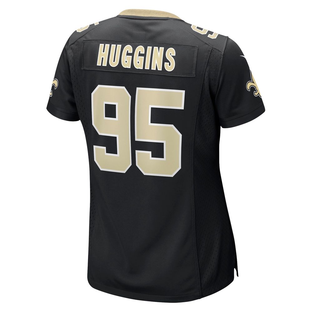 Women's Nike Albert Huggins Black New Orleans Saints Player Game Jersey