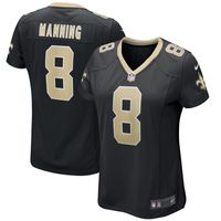 Women's Nike Archie Manning Black New Orleans Saints Game Retired Player Jersey