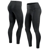 Women's Nike Black New Orleans Saints Edge Wordmark Performance Leggings