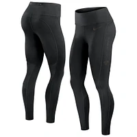 Women's Nike Black New Orleans Saints Edge Wordmark Performance Leggings