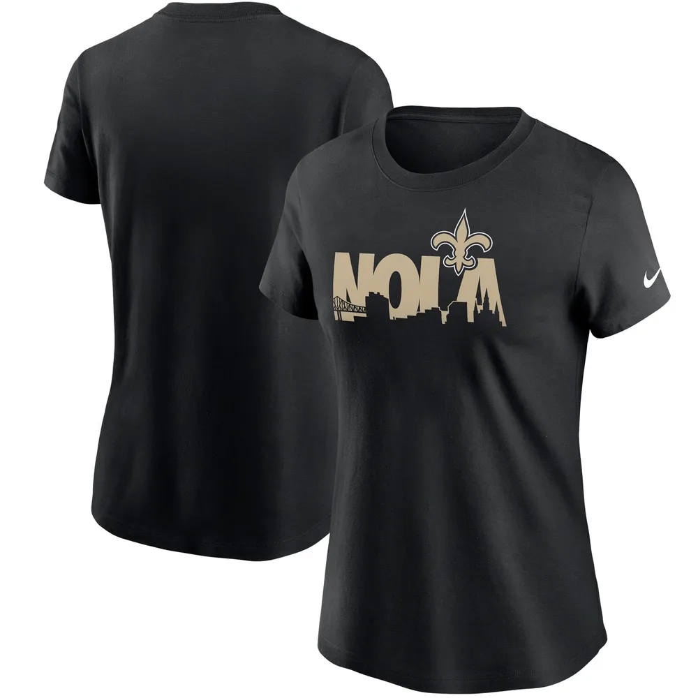 Lids Drew Brees New Orleans Saints Nike Women's Name & Number T-Shirt -  Black