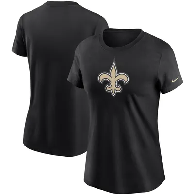 New Orleans Saints Nike Women's Logo Essential T-Shirt - Black