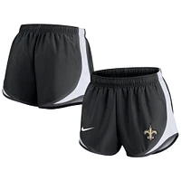 Short Nike New Orleans Saints Performance Tempo pour femme - Noir