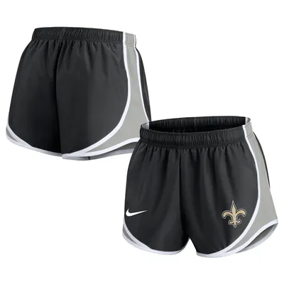 New Orleans Saints Nike Women's Tempo Performance Shorts - Black