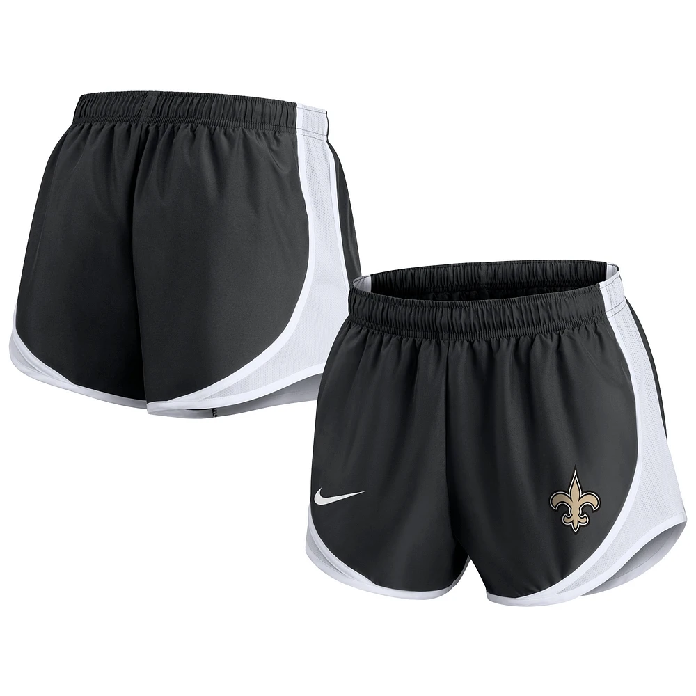 Women's Nike Black New Orleans Saints Tempo Performance Shorts