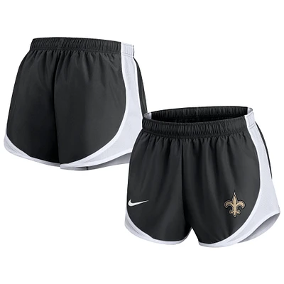 Short Nike noir New Orleans Saints Tempo pour femme