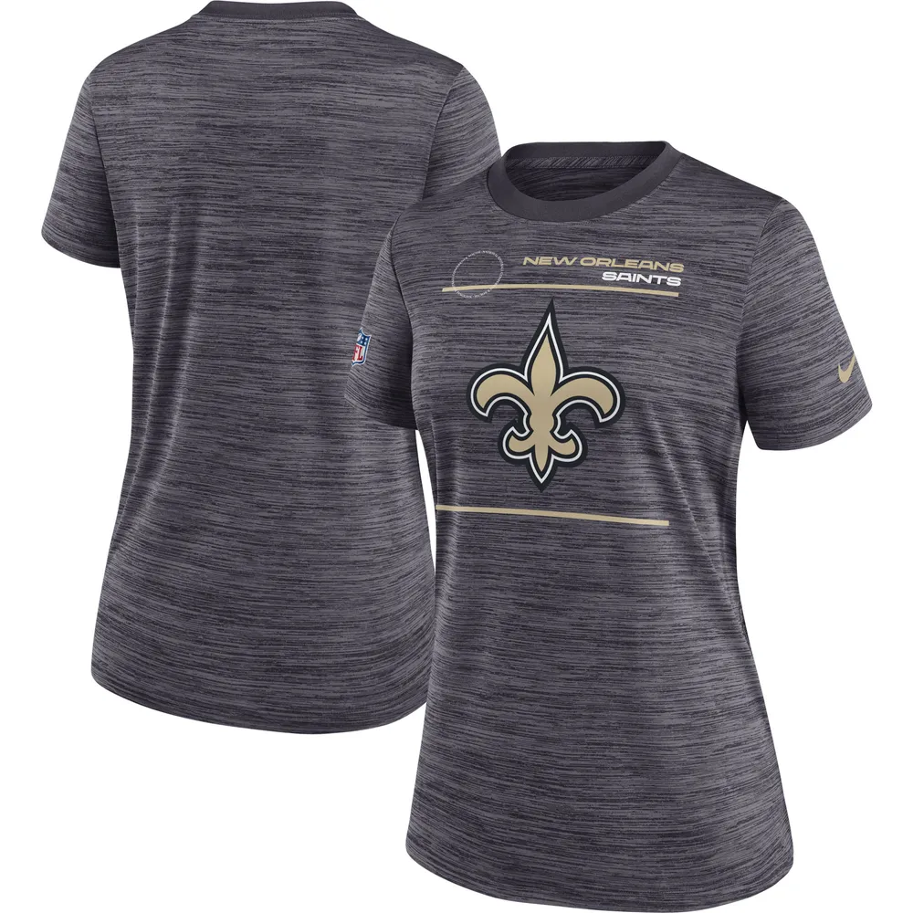 New Orleans Saints Velocity Men's Nike Dri-FIT NFL Long-Sleeve T-Shirt