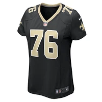 Maillot de match Nike Camron Peterson noir New Orleans Saints pour femme