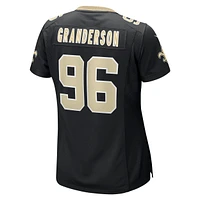 Women's Nike Carl Granderson Black New Orleans Saints Game Jersey
