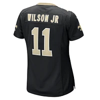 Maillot de match Nike Cedrick Wilson Jr. pour femme, noir, New Orleans Saints