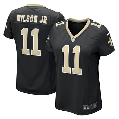 Maillot de match Nike Cedrick Wilson Jr. pour femme, noir, New Orleans Saints