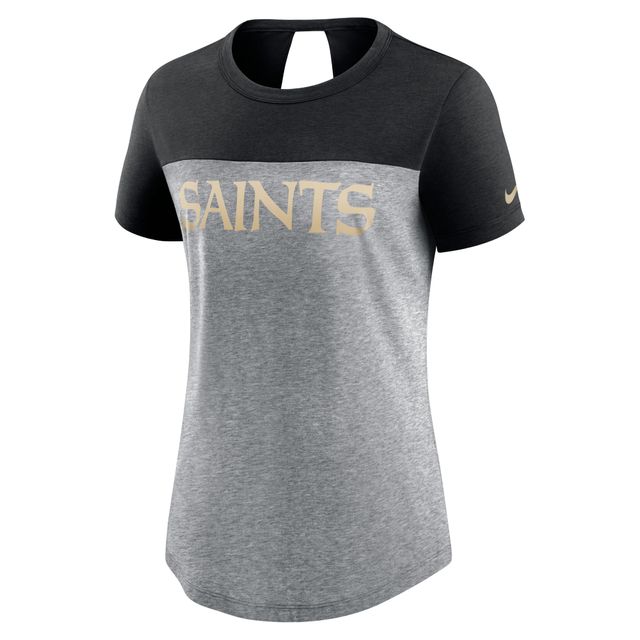 Nike Women's Fashion (NFL New Orleans Saints) T-Shirt in Black, Size: Small | NKMV00H7W-06A