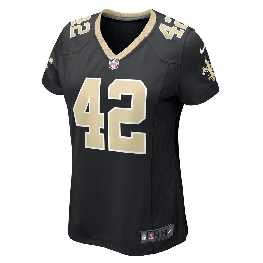 Women's Nike Chase Hansen Black New Orleans Saints Game Jersey