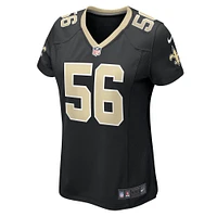 Women's Nike Demario Davis  Black New Orleans Saints Game Jersey