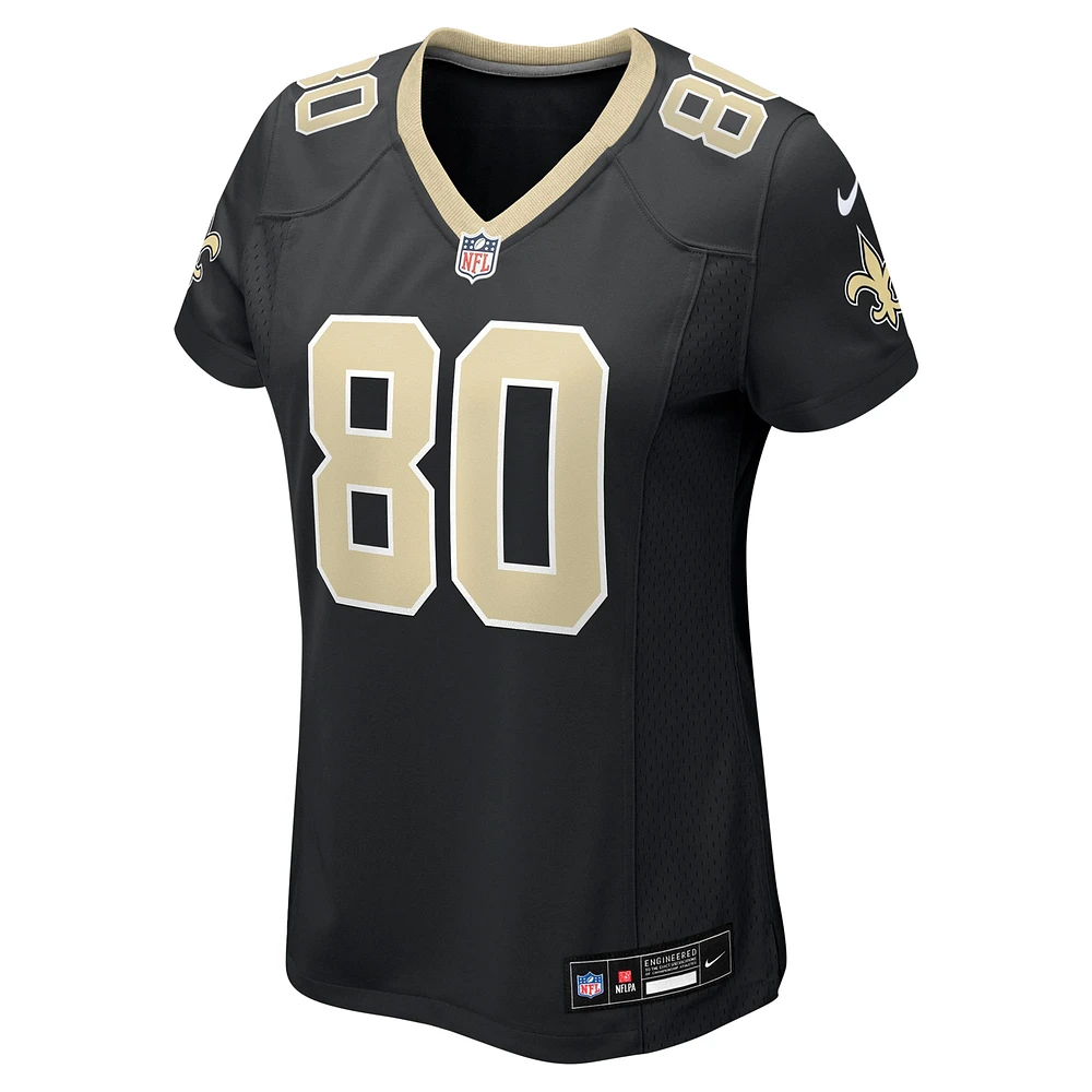 Women's Nike Jermaine Jackson  Black New Orleans Saints Game Jersey