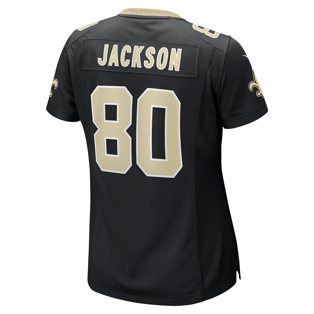 Women's Nike Jermaine Jackson  Black New Orleans Saints Game Jersey