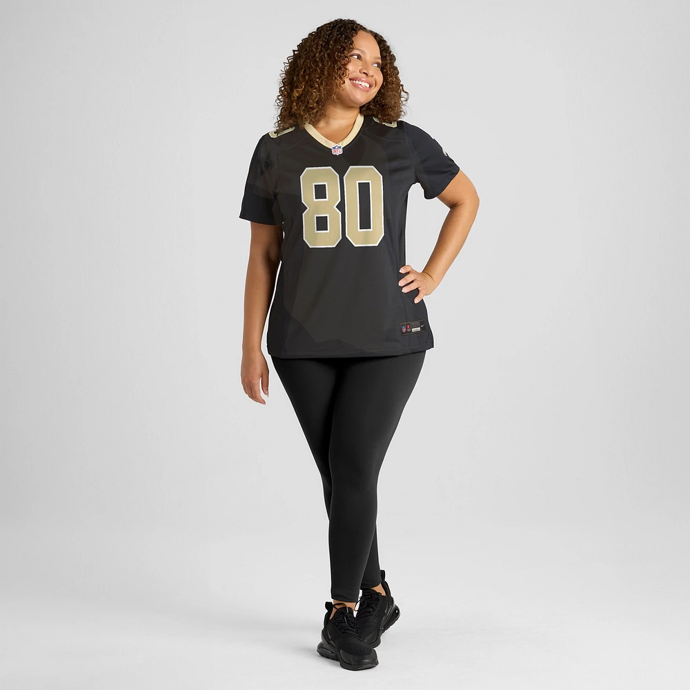 Women's Nike Jermaine Jackson  Black New Orleans Saints Game Jersey