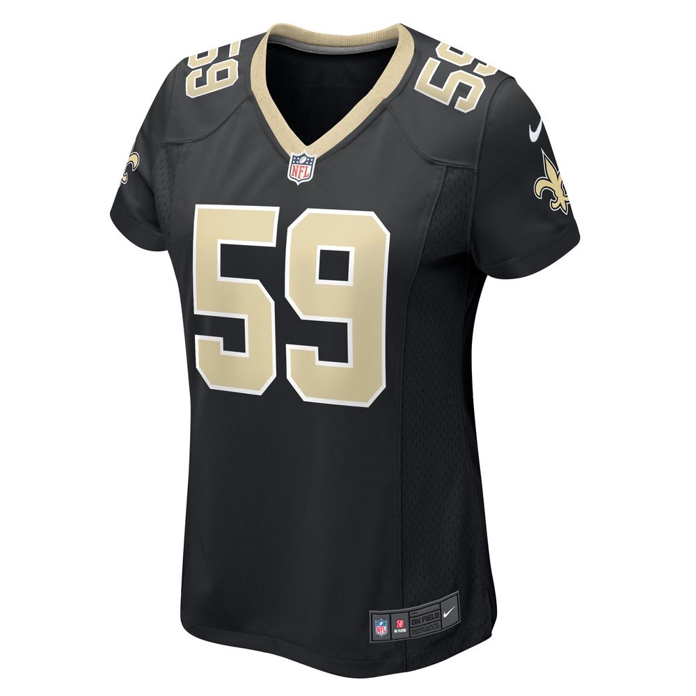 Women's Nike Jordan Jackson Black New Orleans Saints Game Player Jersey