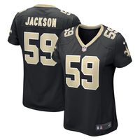 Women's Nike Jordan Jackson Black New Orleans Saints Game Player Jersey