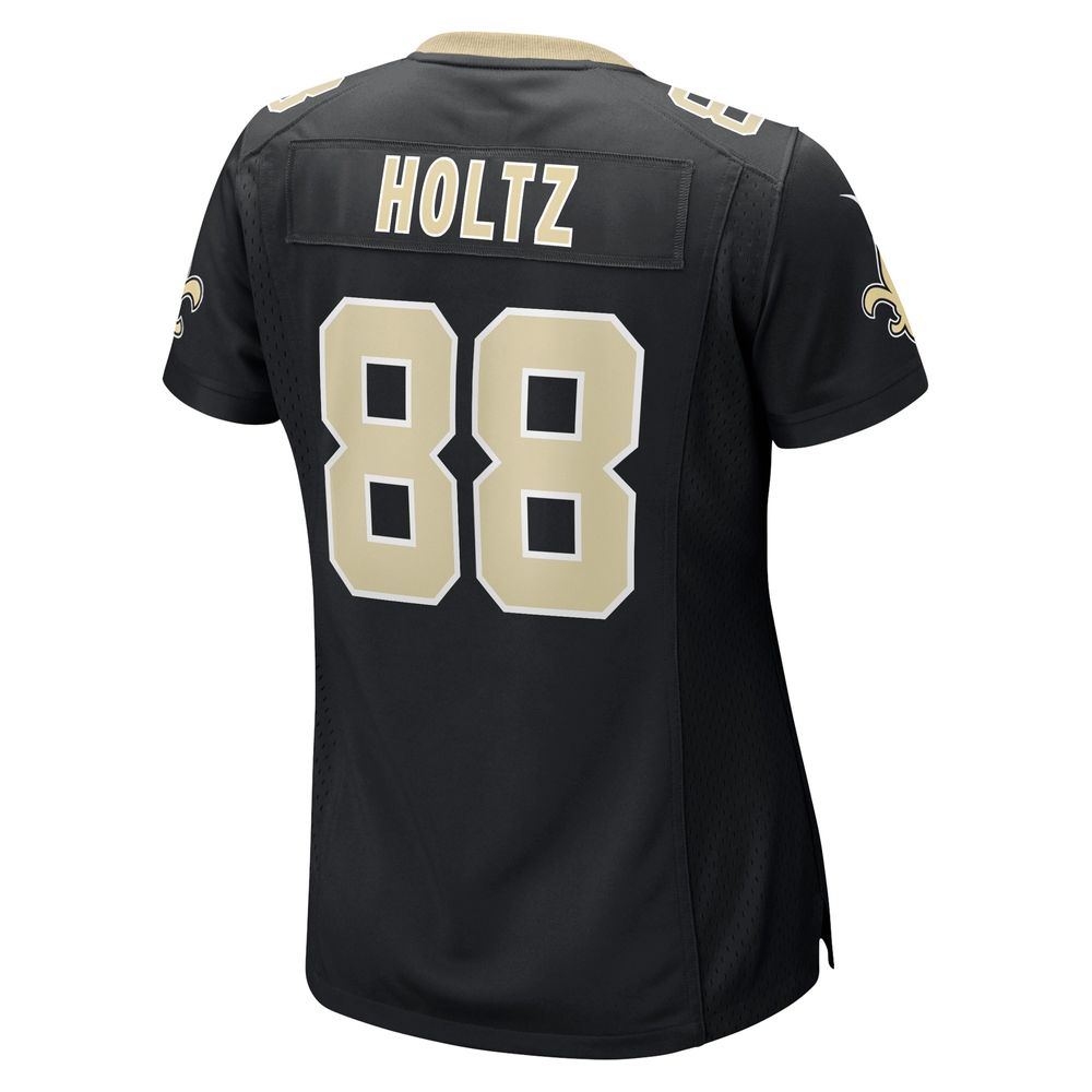 Women's Nike J.P. Holtz Black New Orleans Saints Game Player Jersey