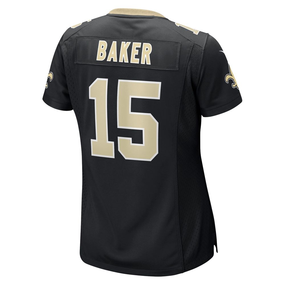 Women's Nike Kawaan Baker Black New Orleans Saints Game Player Jersey