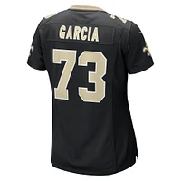 Women's Nike Max Garcia  Black New Orleans Saints Team Game Jersey