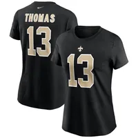 Nike Women's Fashion (NFL New Orleans Saints) 3/4-Sleeve T-Shirt in Black, Size: Small | NKNW093N7W-06O