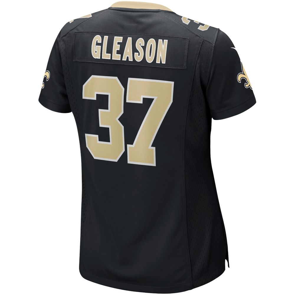 Women's Nike Steve Gleason Black New Orleans Saints Game Retired Player Jersey