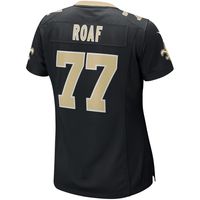 Women's Nike Willie Roaf Black New Orleans Saints Game Retired Player Jersey