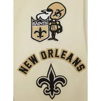 Pro Standard Women's Pro Standard Cream New Orleans Saints Retro Classic  Jersey Leggings