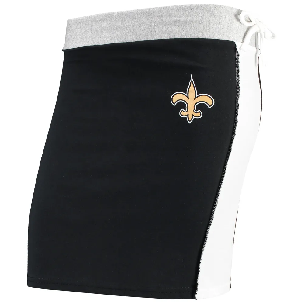 Jupe courte durable New Orleans Saints pour femme Refried Apparel noire