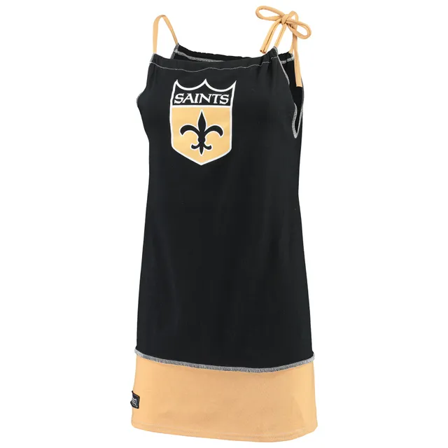 Women's Las Vegas Raiders Refried Apparel Black Sustainable Vintage Tank  Dress