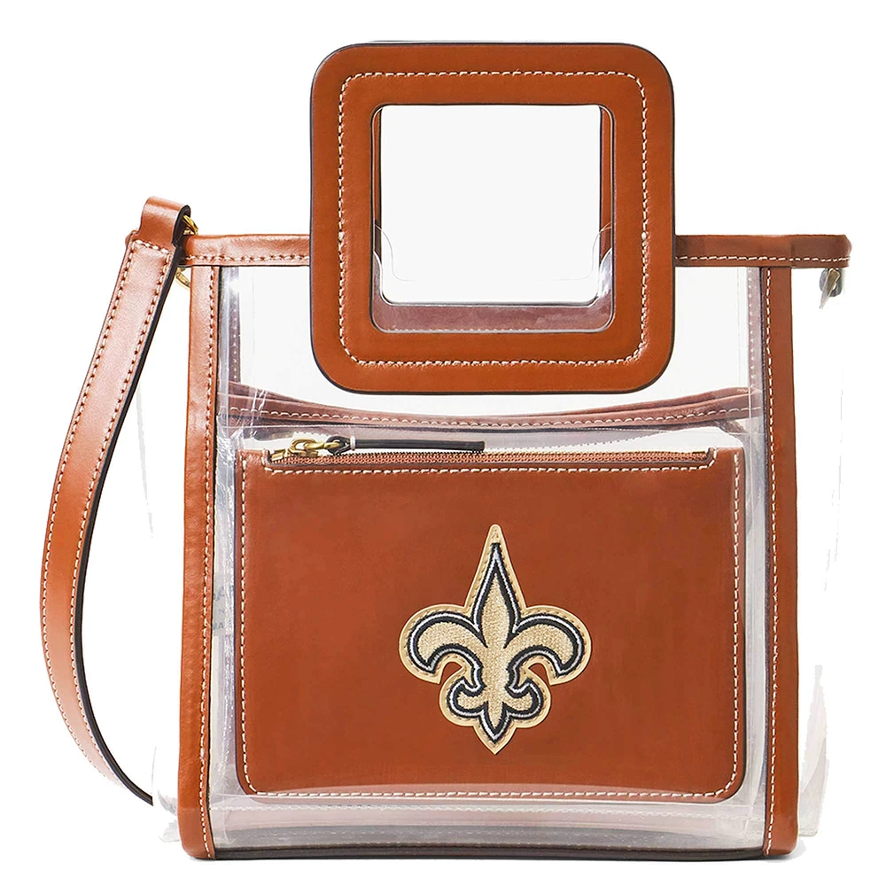 Mini sac Shirley transparent STAUD New Orleans Saints pour femme