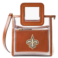 Women's STAUD  New Orleans Saints Clear Mini Shirley Bag