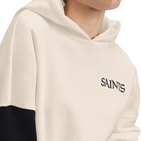 Women's Tommy Hilfiger Cream/Black New Orleans Saints Harriet Pullover Hoodie