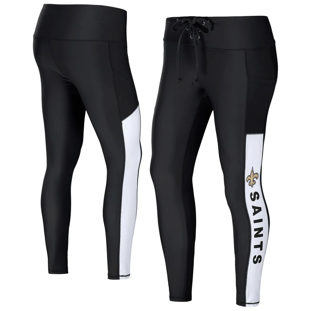 Leggings noirs New Orleans Saints pour femmes WEAR by Erin Andrews