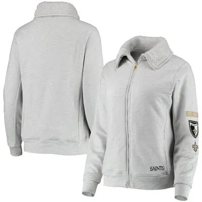 Wear by Erin Andrews Steelers Women's Full Zip Hooded Fleece - M