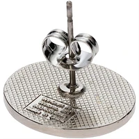 Boucles d'oreilles à tige ronde WinCraft New Orleans Saints pour femme