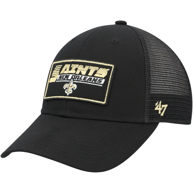 New Orleans Saints '47 Clean Up Script Adjustable Hat - Black