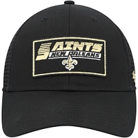 Youth '47 Black New Orleans Saints Levee MVP Trucker Adjustable Hat