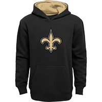 Sweat à capuche noir New Orleans Saints Prime pour jeune