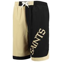 Youth Gold/Black New Orleans Saints Conch Bay Board Shorts